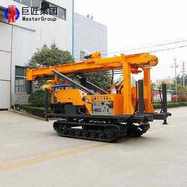 华夏巨匠JDL-400顶驱式岩芯钻机 多功能水气两用水井钻机加工定制