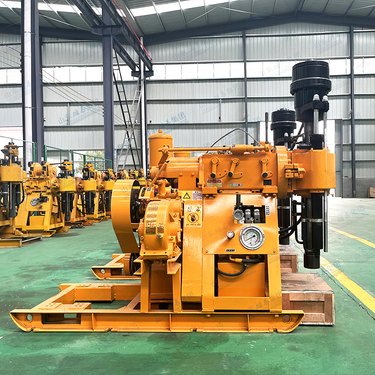 坑道360度液压岩心取样钻探机 深孔150米柴动矿山地质勘探取芯钻机