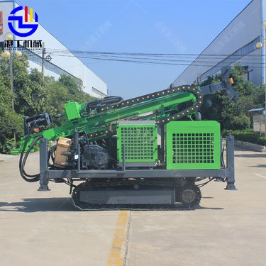 全液压岩石取芯钻机 湛工机械 工程探矿设备 无线遥控行走