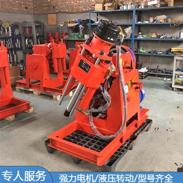 350型坑道钻机自动液压坑道钻设备矿山岩石坑道钻孔机