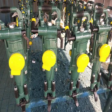 华工 YT28风钻 手持式气腿凿岩机 矿用气动凿岩机械