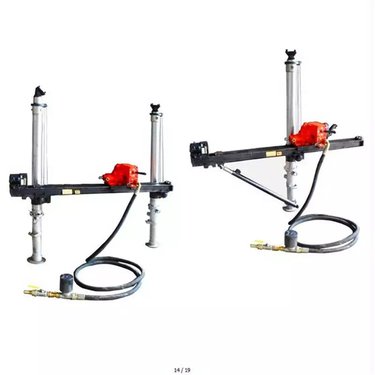 荣创供煤矿用探水专钻机 气动架柱式回转冲击钻