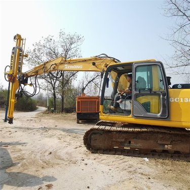 挖改全液压凿岩机 钻速快 振动小 噪声低 操作灵活 配载20T以上挖掘机