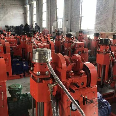 重庆 矿岩中硬凿岩双液注浆加固钻机 小型地质勘探液压坑道钻机孝感