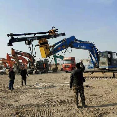 挖机改装隧道挖改钻机 液压履带式凿岩冲击钻 矿山打孔设备