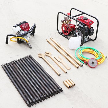 30型单人手持背包钻机山地勘察取芯轻便打孔机复杂地形钻孔设备