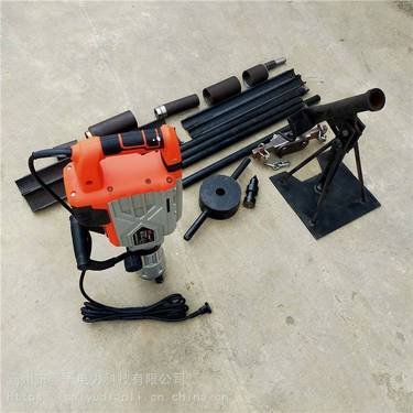 地质勘探取样钻机便携式小型岩心钻机多功能取样钻孔机