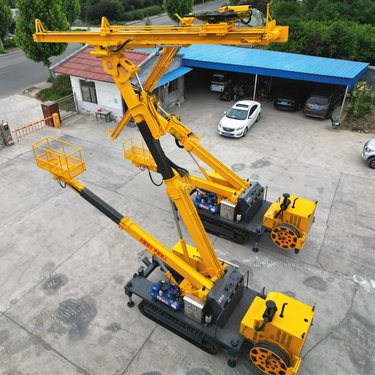 博远 小型基坑支护锚杆钻机 隧道锚固钻车 全地形  工作时无振动