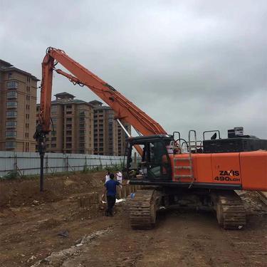 程煤 液压动力头打桩机 螺旋探钻机 桩基钻孔设备