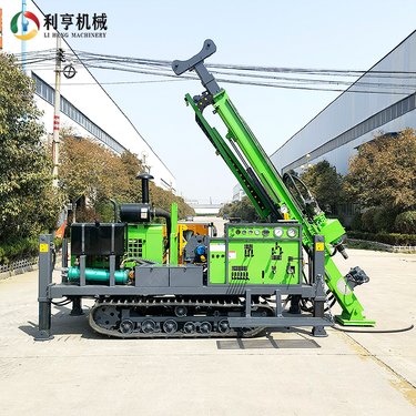 利亨集团全液压探矿钻机 800m履带款深孔岩芯钻机 地质勘探取样设备