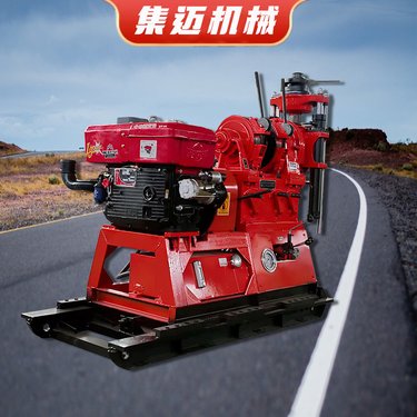 锡探GXY-2C全液压百米取芯钻机 履带式深孔探矿钻井机