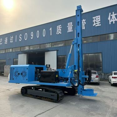 多功能光伏打桩机 山地光伏钻机 定位准 打孔效率快 彤昭