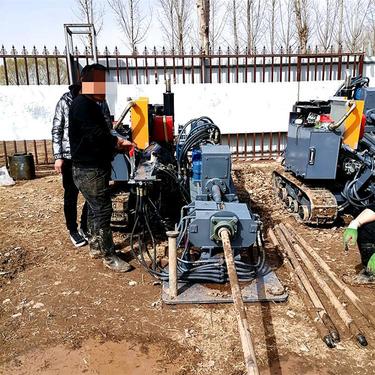 河南 铺管机 12吨非开挖钻机 水平定向钻价格 洪涛电力