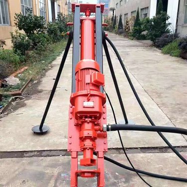 电气联动潜孔钻机 隧道矿山钻孔机 电动液压支架式钻机