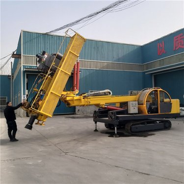 定制多地形履带式护坡钻机 隧道巷道加固钻孔机 节省人工