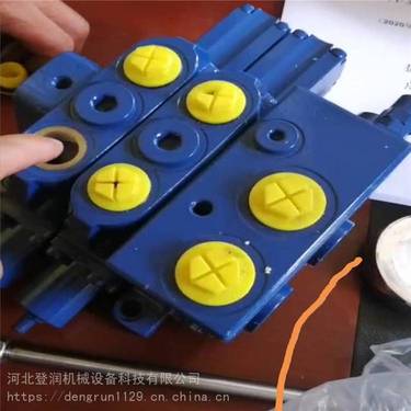 液压坑道钻机-西安煤科院手动换向阀H-4WM10E30B/F