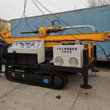 履带三管高压旋喷桩机 聚强旋喷钻机 高压注浆
