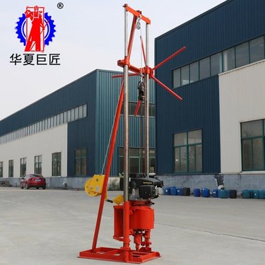 巨匠集团卷扬款电动取样钻机 QZ-2D小型岩石取芯钻机操作更省力