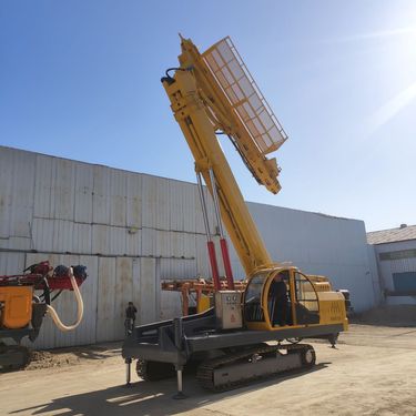 售多功能全液压锚固钻机 工程护坡钻孔机 履带行走睿泰重工