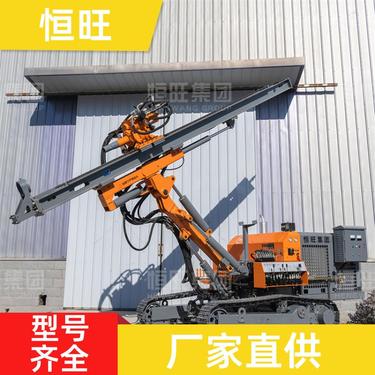 土石方爆破 矿山爆破潜孔钻机 动力强劲 操作简单 恒旺