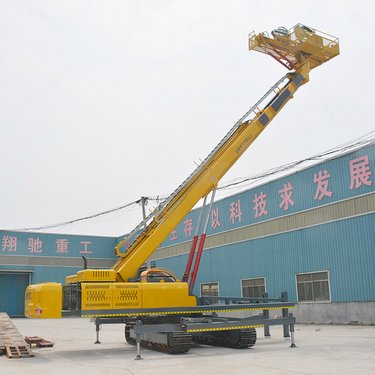 伸缩臂潜孔钻机履带式多功能全液压举升护坡锚固钻机