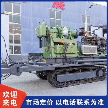 履带式山区全液压轻便勘探设备 深孔岩心钻机 精准打孔 省时省力 恒旺