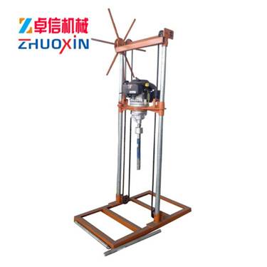 QZ-2A型三相电轻便取样钻机汽油机轻便取芯钻机便携式小型地质勘探钻机