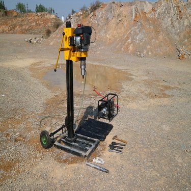 浅层取芯勘探设备轻便型背包式取样钻机 便携式背包取样钻机