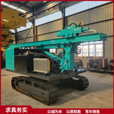 多功能锚杆台车 拧地钉打桩机 全液压隧道钻机 高度可伸缩操作简单