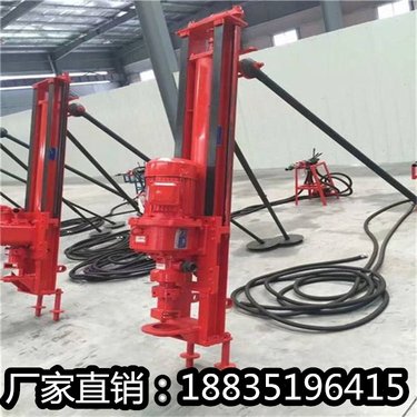 宁夏吴忠 隧道加固打孔钻机 绵阳 QKZ-100冲击回转式打孔钻机