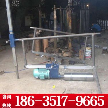 广西百色 多功能5.5kw工程水磨钻机 履带式坑道水钻机