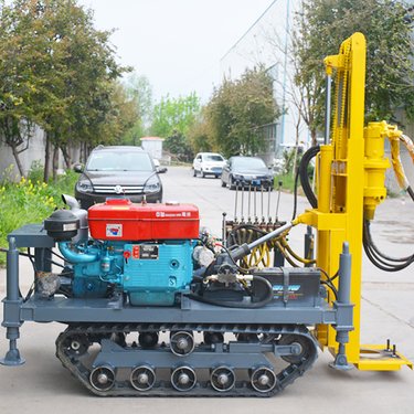 潜孔钻机 小型山地履带钻孔机 水泥混凝土地面注浆加固 可定制