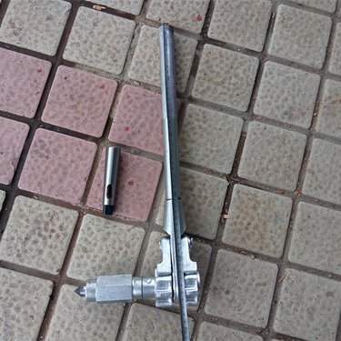 SBZ-1手板钻套 手动轨道双簧扳钻 矿用手摇钻孔器 钢轨钻孔机