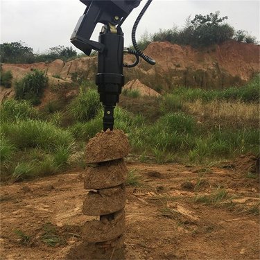 卡博恩 螺旋钻机 地表勘探螺旋打桩机 液压螺旋钻