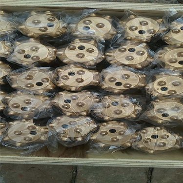 一矿机械φ30半片锚杆钻头 金刚石复合片钻尖 锚杆钻机配件