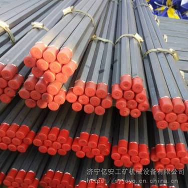锚索钻杆 风钻钎杆 B19锚索钻杆 风动锚杆钻机矿用B22钻杆六棱空心锚杆