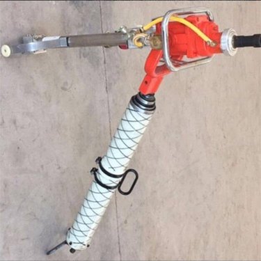 MQT-130气动锚杆钻机 巷道锚固顶帮两用 带除尘凿岩护坡钻机 鸿业