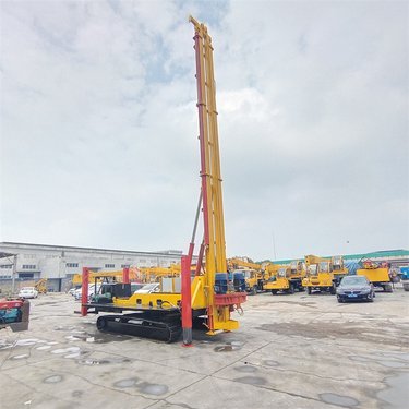 履带式长螺旋打桩机 20米成孔螺旋钻孔机 灌浆CFG钻机