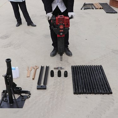 双人汽油型立式背包勘探钻机小口径户外检测取芯钻孔机械