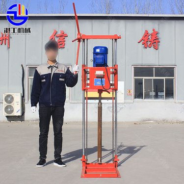 小型轻便汽油机取样钻机 湛工机械 浅孔地质取芯设备 品质保证