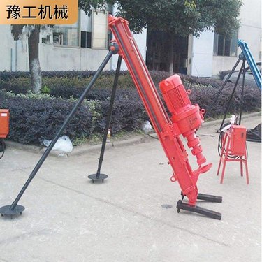 小型轻便潜孔钻机 架子钻 空气风炮眼打孔神器 豫工机械