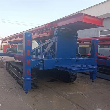 360度旋转底盘注浆泵 涌泉 锚杆钻机 加压方式 双油缸加压