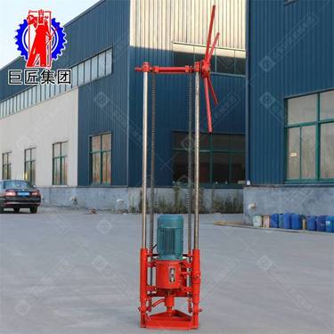 山东地质取芯设备小型钻探机QZ-2A电动取芯钻机20米