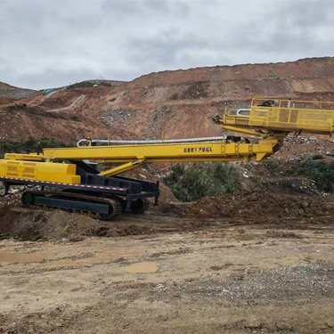 护坡高举钻机隧道支护打孔钻机锚杆孔钻机履带液压锚固钻机