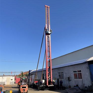 涌泉20米塔架高喷台车 高压泵 旋喷动力头 型号 ZP-JY1800