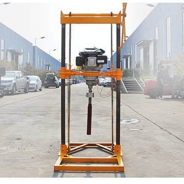 恒旺背包钻机手持取芯便携探矿取芯地址勘探