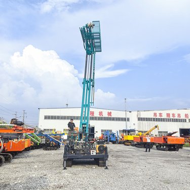20米履带式护坡锚固钻机 山体加固隧道冲击钻孔高举多角度钻孔机