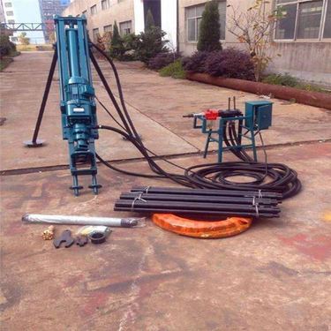 新疆克孜勒 气动凿岩机气动潜孔钻机 露天矿山潜孔钻机 铜陵