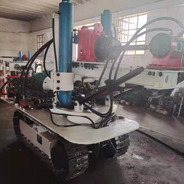 永虹盛 煤矿用ZDY1200履带液压式坑道钻机 操作简单维护方便