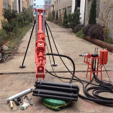 四川遂宁小中矿山爆破钻潜孔钻机 广西百色KQZ-100D气电联动潜孔钻机